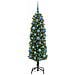 Albero di Natale artificiale con 150 LED Verde 150 cm - Foto miniatura 3