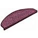 Tappetini per scale 30 pz 65x21x4 cm Viola scuro Semicircolari Grandi - Foto miniatura 2