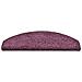 Tappetini per scale 30 pz 65x21x4 cm Viola scuro Semicircolari Grandi - Foto miniatura 3