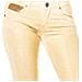 Pantalone Stretch Effetto Lucido Con Vestibilità Basso Con Taglio Skinny Hwt012 Donna - Foto miniatura 2