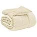 Duvet Invernale Trapuntato Crema 140 x 200 cm Microfibra - Foto miniatura 1