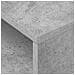 Tavolino Grigio cemento 40,5 x 40 x 45 cm Legno multistrato - Foto miniatura 8