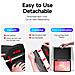 Cover per Galaxy Tab S11 - TPU+PC+Pelle /PU, Nero - Foto miniatura 3