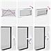 Finestra per Soffitta RISOR 110 x 70 cm PVC e Vetro Antracite - Foto miniatura 9