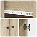 Set di armadi 2 pcs Rovere Sonoma 34,5 x 34,5 x 90 cm - Foto miniatura 7