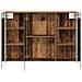 Mobiletto per specchio da bagno Legno vecchio - Foto miniatura 7