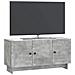 Mobile TV Grigio Cemento 99 x 34,5 x 50 cm Legno ingegnerizzato - Foto miniatura 2
