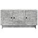 Mobile TV Grigio Cemento 99 x 34,5 x 50 cm Legno ingegnerizzato - Foto miniatura 4