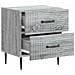 Armadio da Notte con cassetto Grigio Sonoma 43 x 34,5 x 47,5 cm - Foto miniatura 3