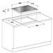 Piano Cottura TQG 641 / HA (ICE) a Gas 4 Fuochi Gas Colore Grigio - Foto miniatura 5