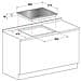 Piano Cottura TQG 641 / HA (ICE) a Gas 4 Fuochi Gas Colore Grigio - Foto miniatura 2