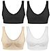 4 pezzi Reggiseno preformato massimo comfort nero XL - Foto miniatura 1