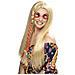 Parrucca Bionda Hippie Da Donna - Foto miniatura 1