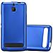 Custodia Compatibile Con Sony Xperia E1 In Blu Metallico - Coperchio Protettivo In Silicone Tpu Flessibile - Foto miniatura 1