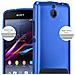 Custodia Compatibile Con Sony Xperia E1 In Blu Metallico - Coperchio Protettivo In Silicone Tpu Flessibile - Foto miniatura 2