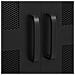 Armadio Ufficio Con Ante A Reticolato Acciaio 75x40x120cm Nero - Foto miniatura 2