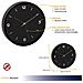 TFA 60.3056.01 black Analogue Wall Clock - Foto miniatura 2