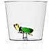 Bicchiere Tumbler Tartaruga Verde Dimensioni h8 x Ø 8,5 cm Capacità 35 cl - Animal Farm - Foto miniatura 2