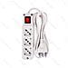 Multipresa Ciabatta Elettrica Schuko 3 Posti Con Interruttore Generale Cavo Da 1,5 Metri Spina 16a 250v P4010a A 10a16a - Foto miniatura 2