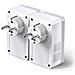 TL-PA4010P KIT V5 Adattatore di Rete PowerLine 600 Mbit /s Collegamento Ethernet LAN Bianco 2 Pezzi - Foto miniatura 2