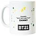 Mug Bt21 Cimmy Junior 300 Ml Ceramica Bianco / verde / giallo - Foto miniatura 2