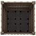 Fioriera Rialzata 40x40x38 Cm In Polipropilene - Foto miniatura 2