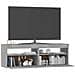 Mobile Porta TV con Luci LED Grigio Sonoma 120x35x40 cmcm - Foto miniatura 10