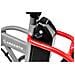 Bicicletta Elettrica Pieghevole Mini Max FatBike Velocità Max 25 km /h Autonomia 70 km Display LCD Luce LED Potenza 250 W Colore Rosso /Grigio - Foto miniatura 6
