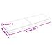 Piano Tavolo Marrone Chiaro 140x50x (2-6) cm Rovere Non Trattato - Foto miniatura 3