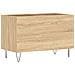 Mobile Porta Dischi Rovere Sonoma 74,5x38x48 Legno Multistrato - Foto miniatura 1