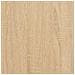 Mobile Porta Dischi Rovere Sonoma 74,5x38x48 Legno Multistrato - Foto miniatura 7
