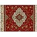 Tappeto Salotto Camera Velour Antiscivolo Mod. Tabriz Suardi Vari Colori 115x175cm Rosso - Foto miniatura 5