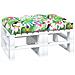 Cuscino Per Pallet Multicolore 120x80x12 Cm In Tessuto - Foto miniatura 3
