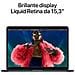 MacBook Air 15'' M3 Monitor 15,3" M 3rd Gen Ram 16 GB SSD 512 GB GPU macOS Sonoma Blu marino - Foto miniatura 5