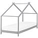 Letto Per Bambini Legno Di Pino Grigio 90 X 200 Cm Orlu - Foto miniatura 6