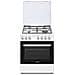 Cucina Gas RGG663CSW /E 4 Fuochi a Gas Forno Gas Dimensioni 59.8 x 61 cm Colore Acciaio Bianco Serie Rosieres - Foto miniatura 1