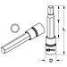 1/2"" Bit-stecknuss Innensechskant, Lang, 10mm (911.1330) - Foto miniatura 1