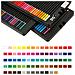 Set Di 74 Matite Colorate Deluxe Drawing Con Template Per Disegno E Gomma. - Foto miniatura 3