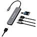 32156 hub di interfaccia USB 3.2 Gen 1 (3.1 Gen 1) Type-C 5000 Mbit /s Grigio - Foto miniatura 6