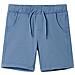 Pantaloncini per Bambini con Coulisse Blu Scuro 92 - Foto miniatura 1