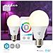 Confezione Da 2 Lampadine Connesse Wi-fi Led Rgb 9w 806lm E27 In Plastica, Bianco - Foto miniatura 4