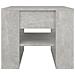 Lusso Casadino -  Tavolino Salotto Grigio Cemento 55,5x55x45 Cm Legno Multistrato - Foto miniatura 2