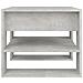 Lusso Casadino -  Tavolino Salotto Grigio Cemento 55,5x55x45 Cm Legno Multistrato - Foto miniatura 3