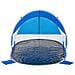 Tenda da Spiaggia Pop-Up Azzurra Impermeabile - Foto miniatura 5