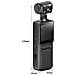 Videocamera Da Corpo Clip-on Ad Alta Definizione M12+ Con Wifi - Foto miniatura 5