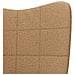 Poltrona Rilassante  Beige in Tessuto Simil Lana Riccia - Foto miniatura 7