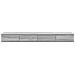 Cassetti per Letto Grigio Sonoma 135x36,5x16,5 cm Legno Ingegnerizzato - Foto miniatura 6