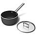 Pentole Nere Opache Da 20 Cm + Coperchio - Spf2012blm - Foto miniatura 7