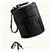 Borsa Porta Filati Artigianale Fai-da-te - Tote Portatile In Tessuto Oxford Per Lana Black - Foto miniatura 2
