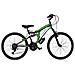 Bici Da Bambino Mtb Full Suspension Mountain Bike Cl24 Misura 24 Cambio 18v Colorado Doppia Ammortizzata - 38 Titanio Verde Fluo Opaco - Foto miniatura 1